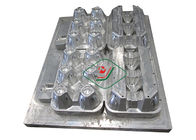 Aluminium 12 Seats Pulp Mould / Molded Pulp Egg Cartons Dengan Proses CNC