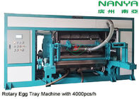 Otomatis Rotary Egg Tray / Egg Carton Membuat Mesin Output Tinggi Pulp Dibentuk