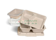 300Kg / H Peralatan Tableware Pulp Moulding Biodegradable Tekanan 40 Ton