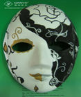 Masker Karnaval Kertas Daur Ulang yang tidak dikelantang mendukung Bagassse / bubur bambu