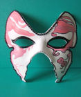 Kustom Pulp Molded Produk DIY Masker untuk Dekorasi Pesta Kostum