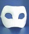 Produk Hallowmas Masker Pulp Molded yang ramah lingkungan Mendukung Lukisan DIY