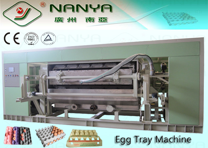 Line Produksi Baki Telur Sepenuhnya-Otomatis Tunggal Lapisan Pengeringan 6000 Pcs / H