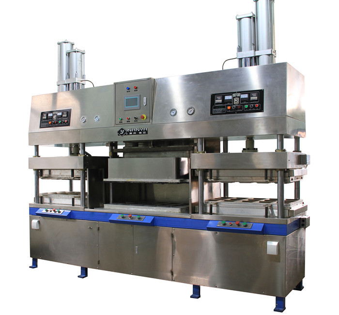 Mesin Paper Pulp Moulding Peralatan Makan Membuat Mesin 700 ~ 7000pcs / H