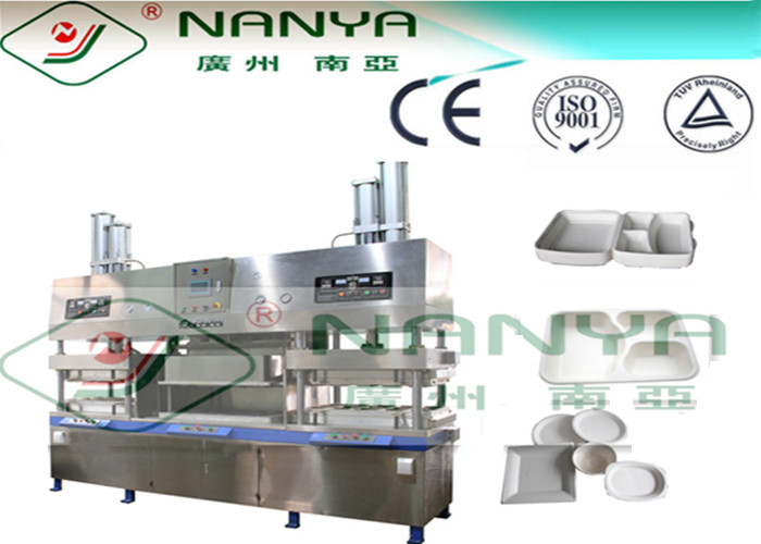 Mesin Pembuatan Kertas Pulp Sekali Pakai, Mesin Pembuat Peralatan Makan 700 ~ 7000 pcs / H