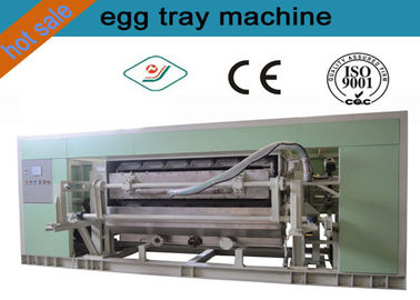 Kertas Limbah Full Auto Rotating Type Egg Tray Forming Machinery / 5000pcs / h