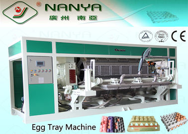 6000pcs / h Sepenuhnya Otomatis Jenis Rotary Mesin Baki Telur 6 Lapisan Garis Pengeringan