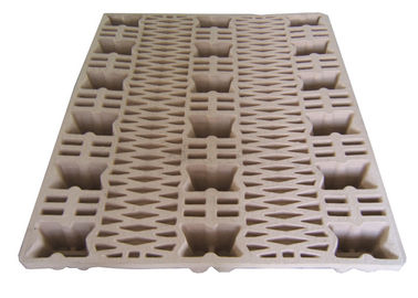 Pallet Pulp Kertas Limbah Ramah Lingkungan Yang Dibentuk Gaya Satu Sisi