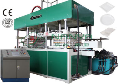 Pakai Wadah Makanan Cepat Saji / Mesin Pembuatan Kertas Thermoforming 7000Pcs / H