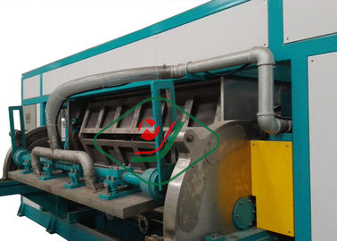 6000Pcs / H Otomatis Kertas Daur Ulang Telur Baki Mesin Rotary Forming