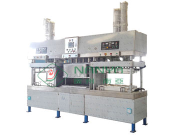 Vacuum suction Thermoforming Mesin Pembuat Kertas Pelat / Mesin Cetak Injeksi Peralatan Makan