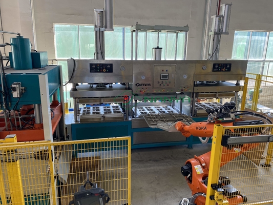 Fast Food Packaging PLC + Kontrol layar sentuh