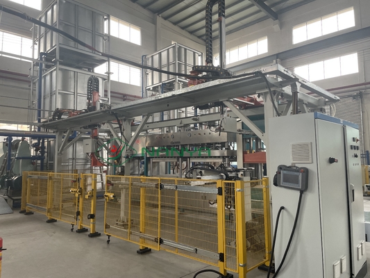 Mesin pembuatan pisau kertas cetakan pulp sekali pakai 1100*800mm