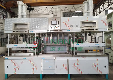 Mesin Kertas Pulp Molding Sekali Pakai Secara Manual Untuk Peralatan Makan Kertas / Piring Kertas
