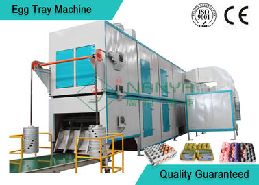 Nampan Rotary Pulp Buah Kapasitas Besar / Mesin Baki Telur Dengan Pengering Multi Layer