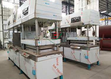 Mesin Pembuat Piring Kertas Semi Otomatis Stainless Steel dengan 5000 pcs / jam