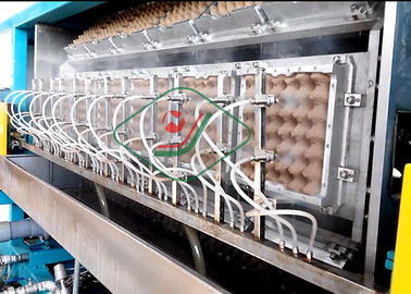 Mesin Baki Telur Kertas Eco Molded Pulp dengan 6 Layers Dryer 220 V - 450 V