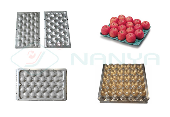 Stabil Otomatis Mesin Baki Telur Pulp Cetakan Kertas 5000 pcs / H.