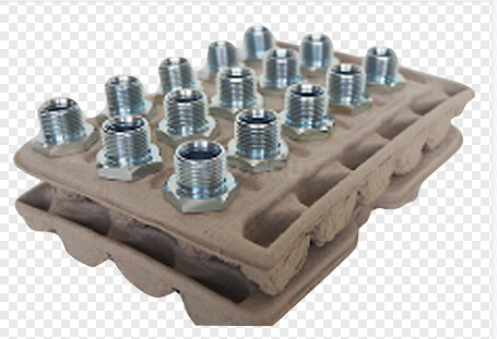 Profesional Pulp Molding Egg Tray Membuat Mesin / Peralatan 1200Pcs / H