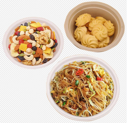 Mesin Pembuat Peralatan Makan Sekali Pakai / Mesin Pembuat Kertas Piring Makan Siang Kotak 14000 Pcs / H