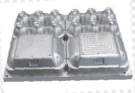 Semi Otomatis Pulp Molding Paper Plat Membuat Mesin Membentuk Peralatan