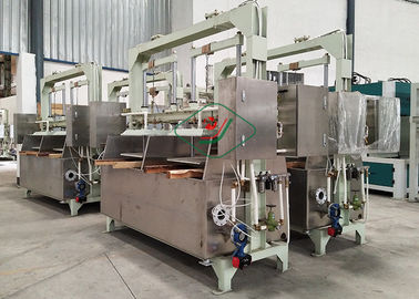 Mesin Pembuat Baki Telur Pulpa Reciprocating Semi-otomatis Dengan Silinder Ganda
