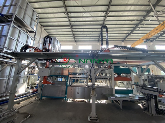 Mesin pembuatan pisau kertas cetakan pulp sekali pakai 1100*800mm