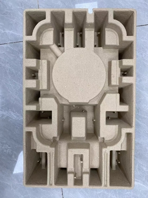 Paper Pulp Moulding Mesin Press Panas Kecil untuk Paket Industri