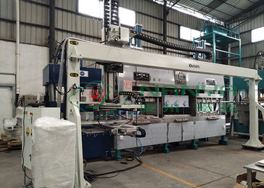 Lini Produksi Daya Tinggi Untuk Peralatan Makan Pulp Moulding 3 ~ 4 Ton / Hari
