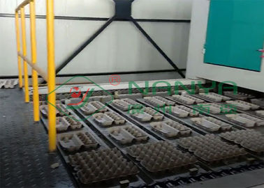 Mesin Pembuat Baki Sepenuhnya Otomatis Untuk Baki Telur / Karton Telur / Lini Produksi Cangkir Pembibitan
