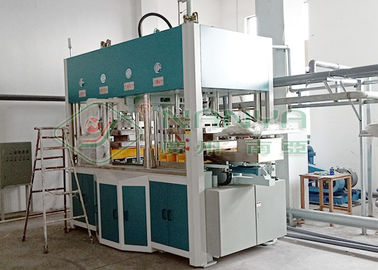 Biodegradable Wet Pressing Molded Pulp Machine Untuk Wine Insert Inner Package