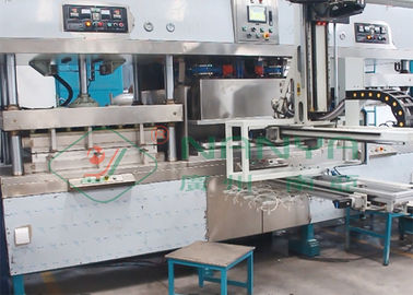 bubur kertas Kotak Makan Siang Mesin Mangkuk Oval dengan Robot Otomatis