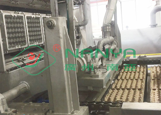 6000 pcs / jam Baki Telur Putar Otomatis / Peralatan Cetakan Kotak Telur