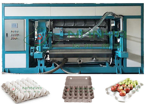 Stabil Otomatis Mesin Baki Telur Pulp Cetakan Kertas 5000 pcs / H.