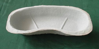 Moulded Pulp Kertas Produk Perawatan Medis / Tempat Tidur / Nampan Ginjal / Pot Urinoir
