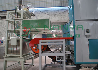 Menghemat energi Otomatis kertas Telur Tray / Telur Karton Mesin dengan 2000Pcs / H