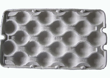 Produk yang disesuaikan dengan Tray Buah Pulp Molded mendukung Straw / Wood pulp molds