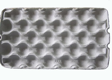 Produk yang disesuaikan dengan Tray Buah Pulp Molded mendukung Straw / Wood pulp molds