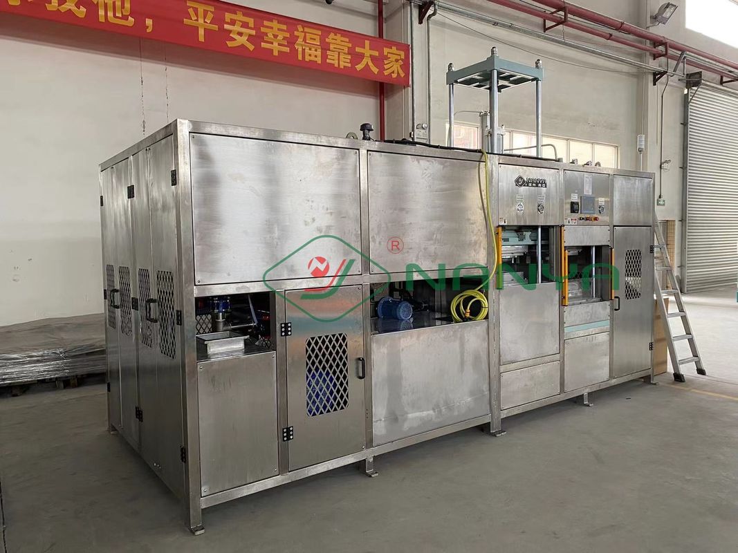 Mesin laboratorium untuk pengujian produk cetakan pulp kertas/Mesin penguji untuk produk pulp