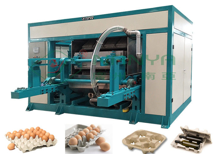 Daur Ulang Kertas Moulding Line Produksi Baki Telur, Mesin Kotak Telur Output Tinggi