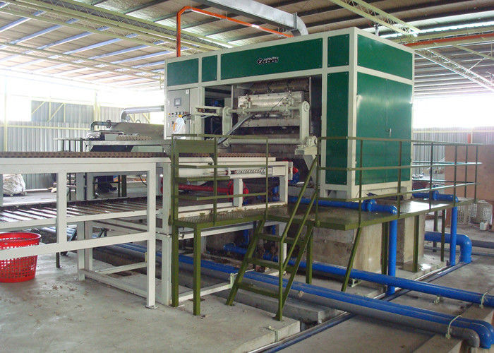 Mesin Baki Telur Moulding Pulp Otomatis dengan 6 Lapisan Garis Pengeringan 3000 pcs Per Jam