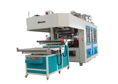 Peralatan Makan Piring Kertas Otomatis Membuat Mesin Garis Thermoforming