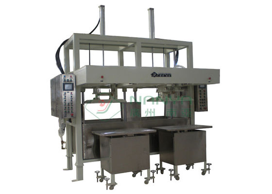 Baki ganda Reciprocating Egg Tray Forming Machine, Mesin Pembuatan Pulp