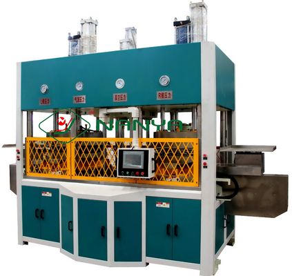 Fiber Molding Industrial Packaging Machine / Pulp Luxury Packaging Selulosa Mesin Thermoforming
