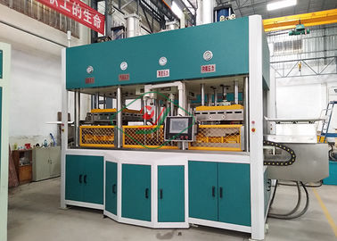 Virgin Paper Molded Pulp Machine Thermoforming Machine untuk Paket Elektronik Halus