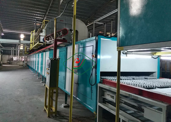 Peralatan Auto Paper Pulp Moulding Reciprocating Egg Tray / Seeding Tray Membuat Mesin