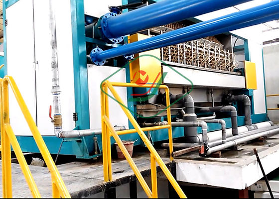 Automation Tinggi Rotary Egg Tray Forming Machine / Line Produksi Karton Telur