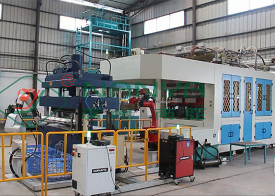 Mesin Pencetak Pulp Otomatis Otomatis Peralatan Makan Tebu