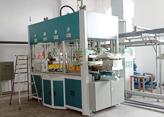 Biodegradable Wet Pressing Molded Pulp Machine Untuk Wine Insert Inner Package