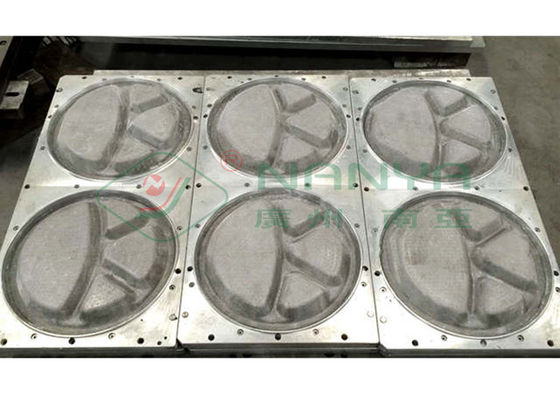 CNC Pulp Moulds Aluminium Tooling Dies untuk Plate / Bowl dengan Presisi Tinggi